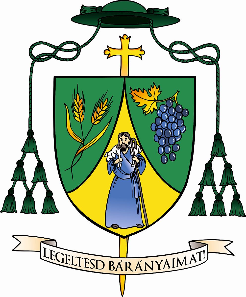Fekete Szabolcs Benedek püspöki címere (magyar)