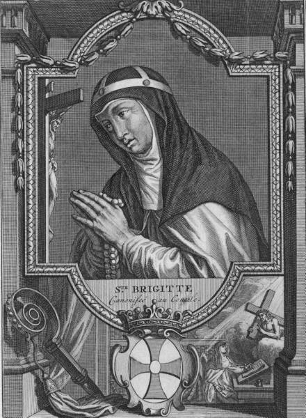 Svéd Szent Brigitta szerzetesnő, Európa társvédőszentje